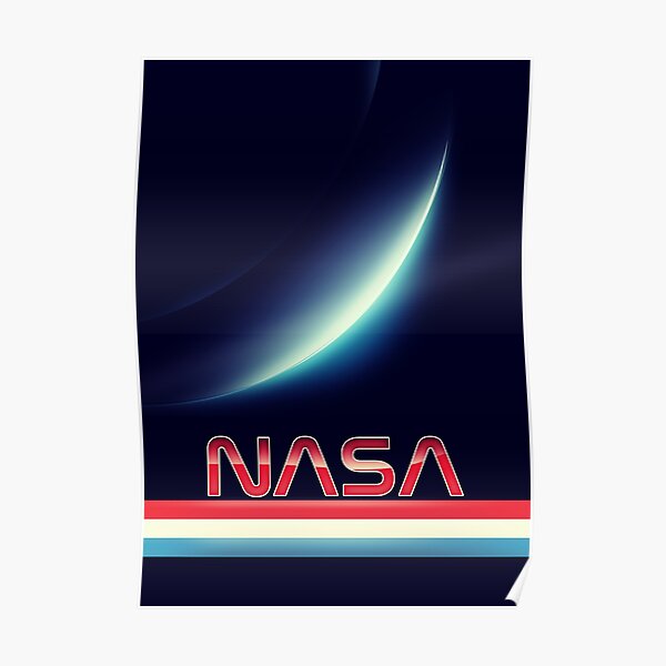 Nasa Poster Poster Von Vectorwebstore Redbubble