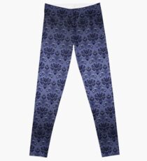 Haunted Mansion Damask Leggings