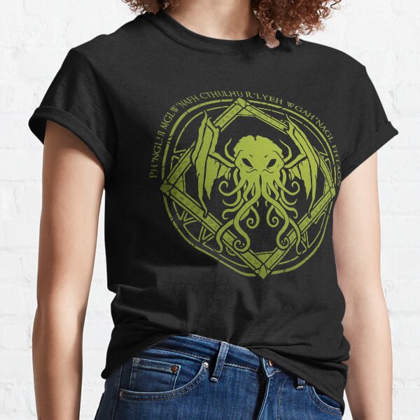 Cthulhu - Lovecraft - Chant design Classic T-Shirt
