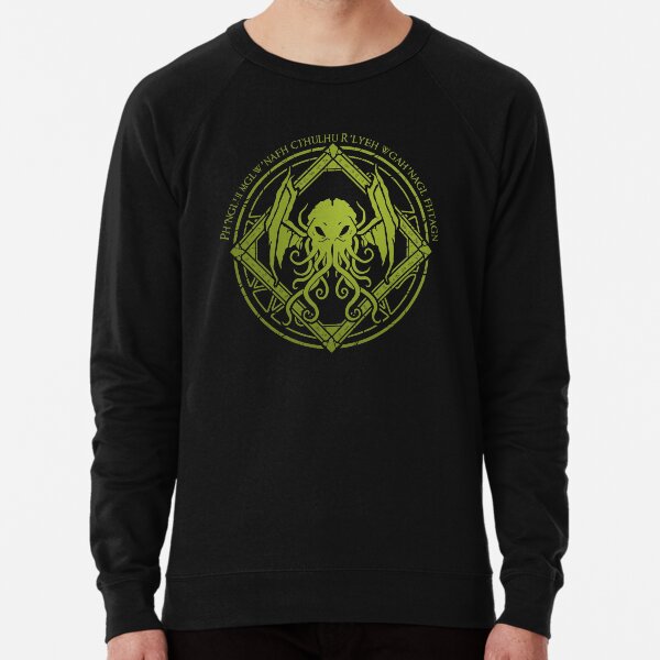 Item preview, Cthulhu - Lovecraft - Chant design designed and sold by zachholmbergart.