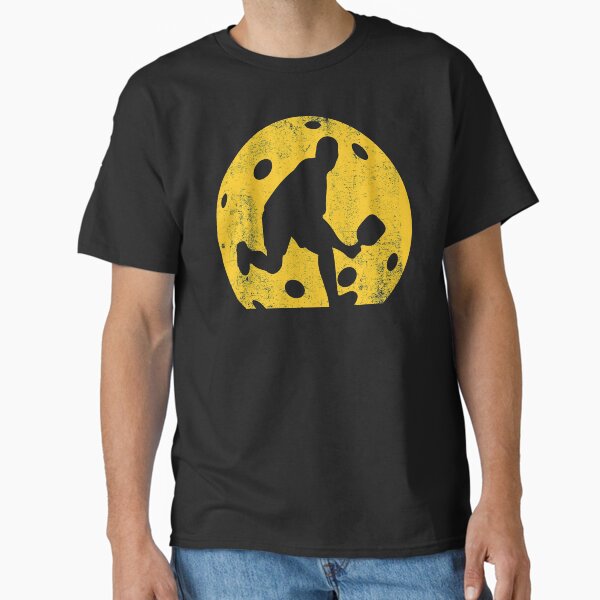 Item preview, Pickleball Player Silhouette Distressed designed and sold by mBshirts.