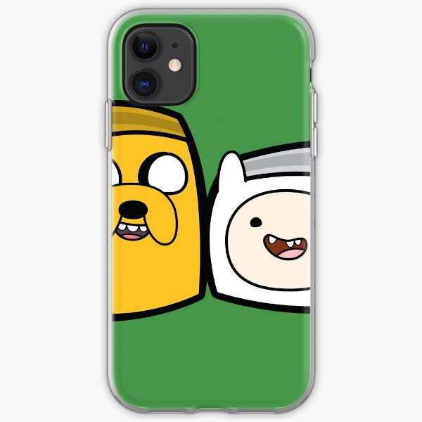 Finn and Jake - Adventure Time Boxheadz iPhone Soft Case
