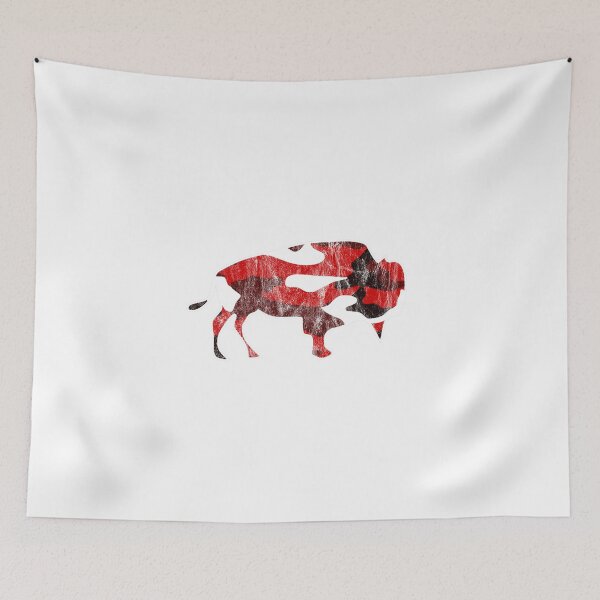 Item preview, Red Camo Raging Buffalo Buffaloes Camouflage I Love Buffaloes designed and sold by KNUXX Shop.