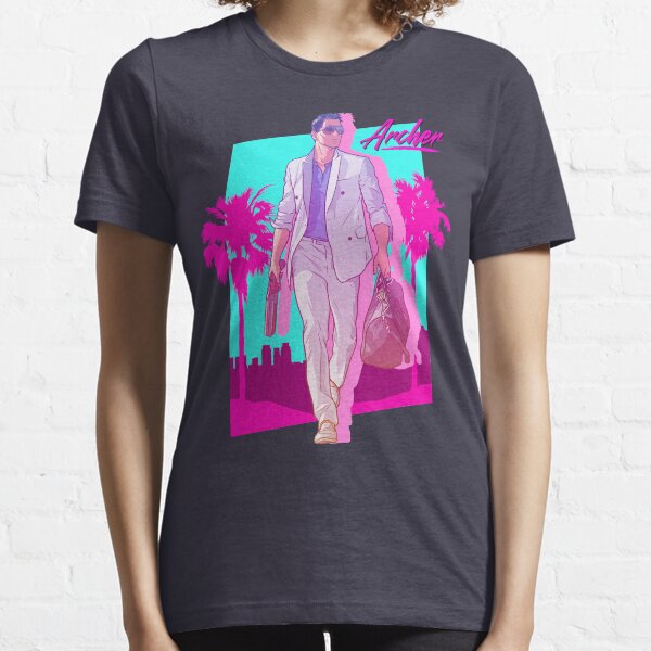 Archer - Vice Palm 80s Essential T-Shirt