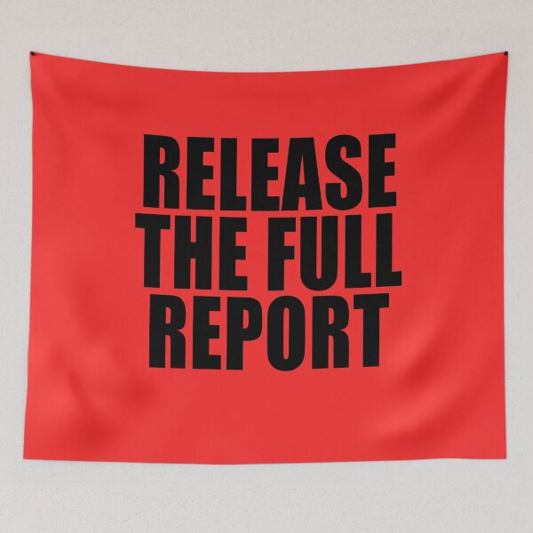 Item preview, RELEASE THE FULL MUELLER REPORT designed and sold by LoveAndDefiance.