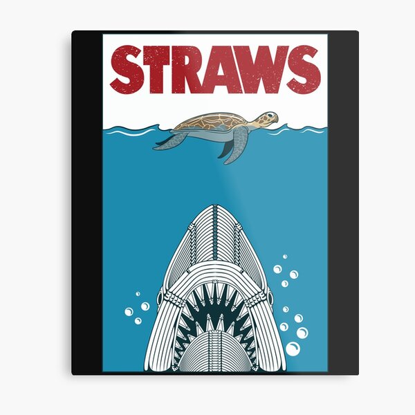 Turtle Straws Jaws Postcard for Sale by Cyanide & Sage