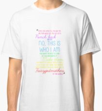 Once Upon a Time - Emma Swan Quote Rainbow Classic T-Shirt