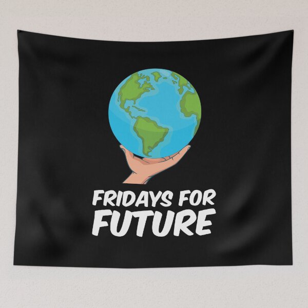 Item preview, Fridays For Future - Hand carries the globe designed and sold by Mohja-Design.