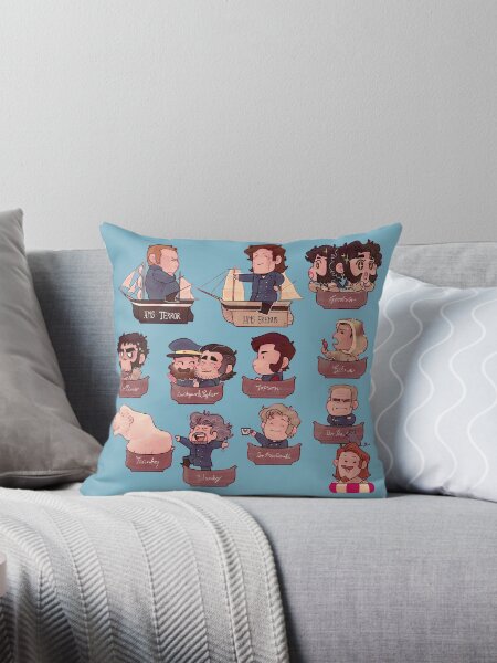 ALL the Tiny Terrors Throw Pillow