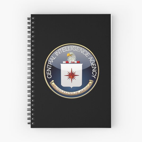 Item preview, Central Intelligence Agency - CIA Emblem 3D on Black Velvet designed and sold by Serge Averbukh Art Studio.