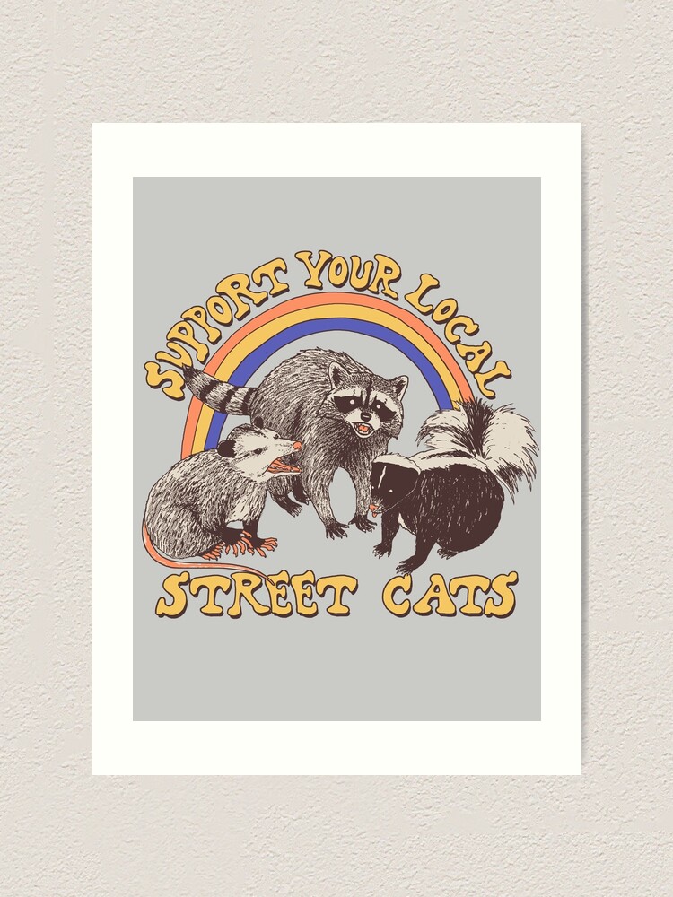 Alternate view of Street Cats Art Print