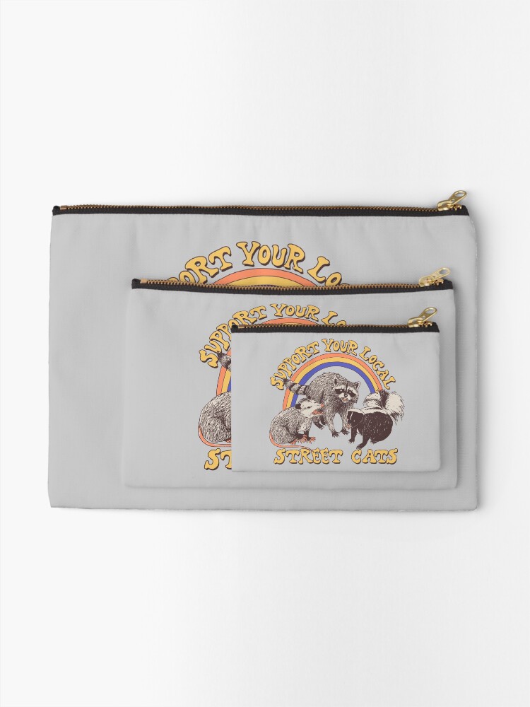 Alternate view of Street Cats Zipper Pouch