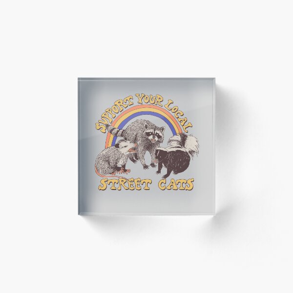 Street Cats Acrylic Block