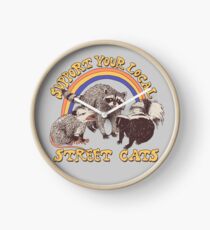 Street Cats Clock
