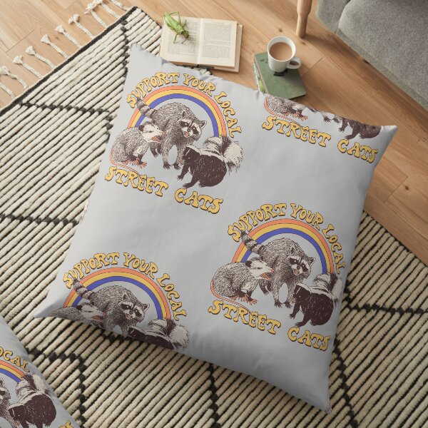 Street Cats Floor Pillow