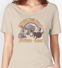 Chats de rue T-shirts coupe relax