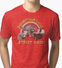 Straßenkatzen Vintage T-Shirt
