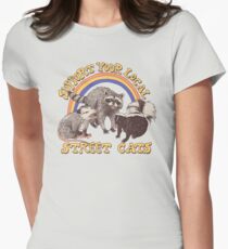Chats de rue T-shirt moulant femme