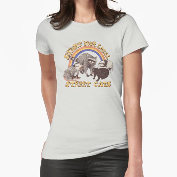 Street Cats Fitted T-Shirt