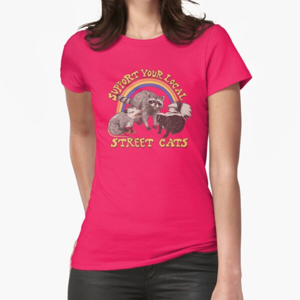 Street Cats Fitted T-Shirt