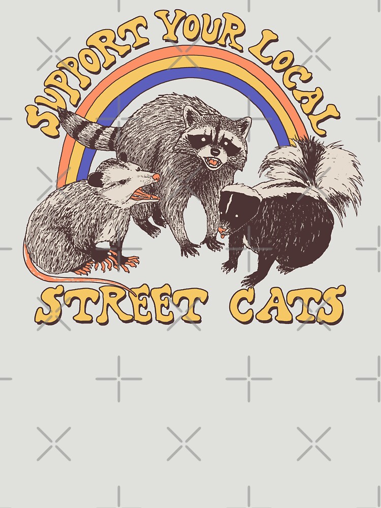 Thumbnail 7 of 7, Essential T-Shirt, Street Cats designed and sold by Hillary White.