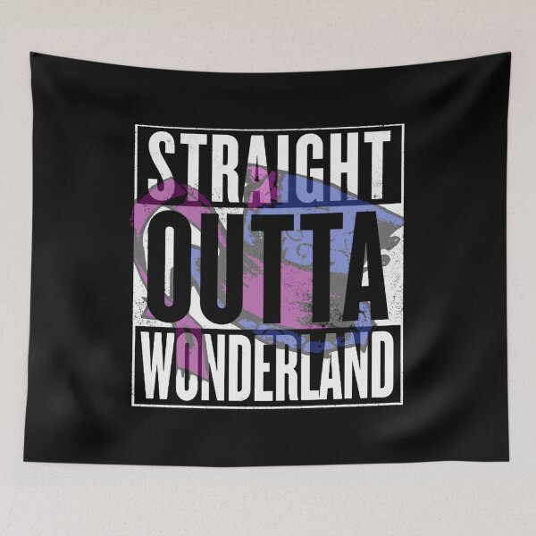 Item preview, Alice in Wonderland | Straight Outta Wonderland | Mad Hatter designed and sold by KoolMoDee.