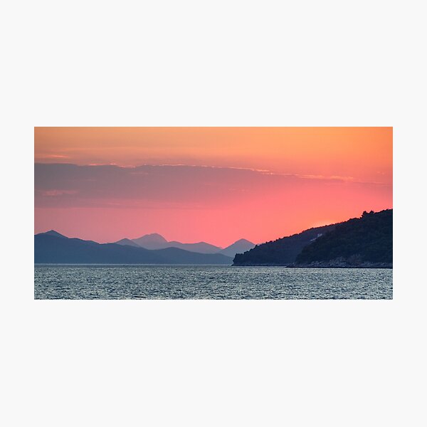 Delicate shades of pink Photographic Print