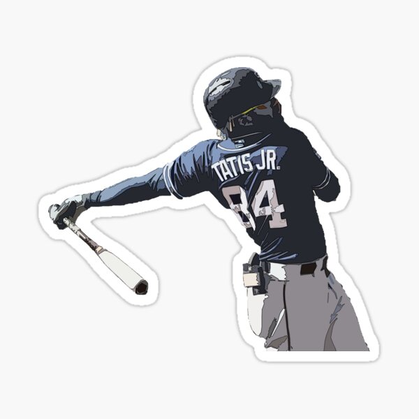 Fernando Tatis Jr. Cut Out Sticker for Sale by Jeff Malo