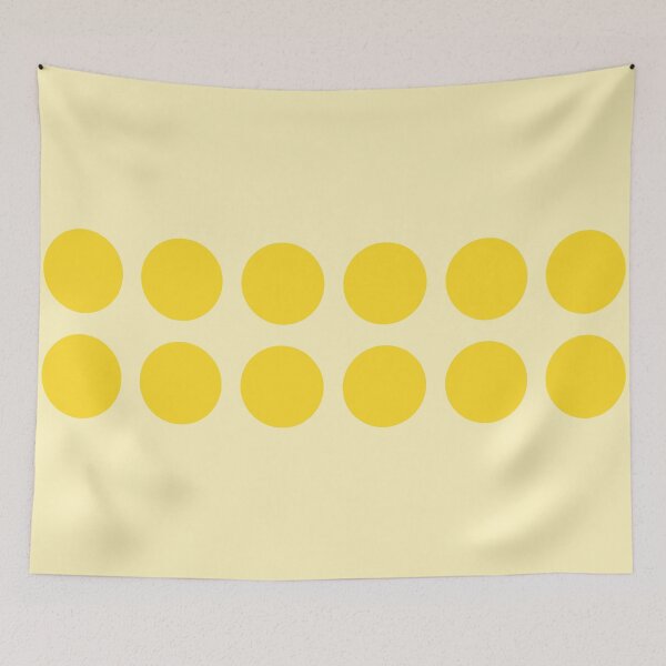 Item preview, Sun Stripes: Monochromatic Yellow Dots. Cheerful. Minimalist. Geometric. Sunny.  designed and sold by kierkegaard.