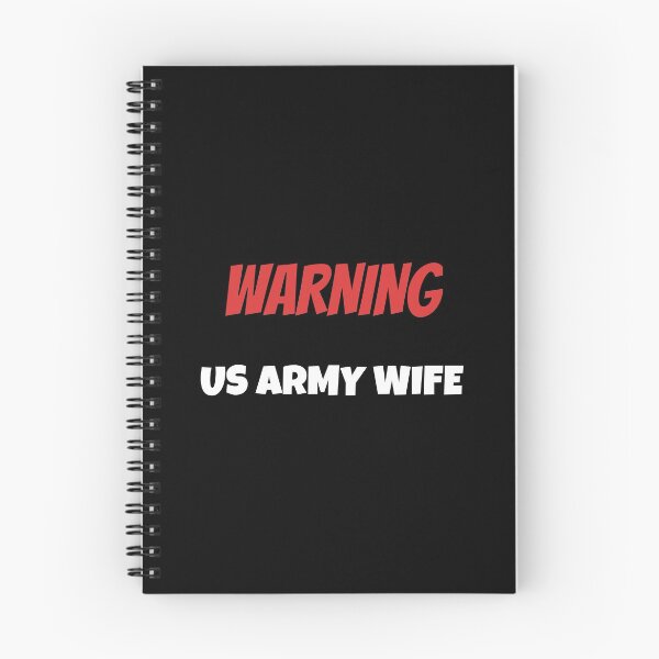 Item preview, Warning US ARMY WIFE Funny husband wife T shirt designed and sold by we1000.