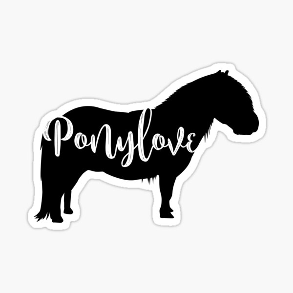 Aperçu de l'œuvre Amour poney créée et vendue par Fuchs-und-Spatz.