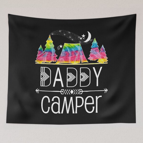 Item preview, Daddy Camping Lover Design Vacation Tie Die Father's Day Gift designed and sold by Sapphire Star.