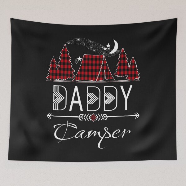 Item preview, Daddy Camping Lover Design Vacation Lumberjack Plaid Gift designed and sold by Sapphire Star.