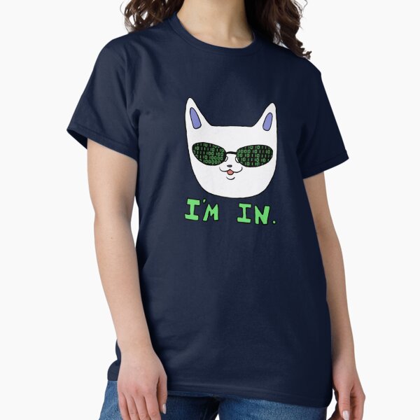 Item preview, Hacker Cat designed and sold by bluethebone.