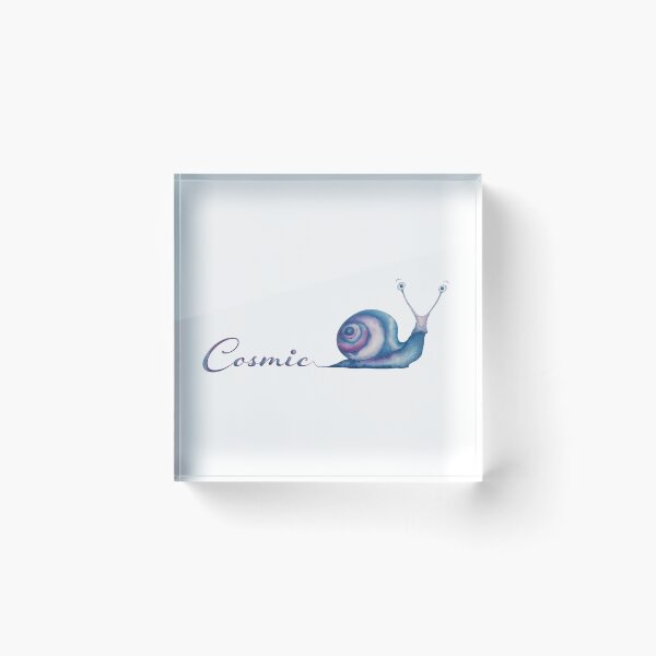 Item preview, Cosmic snail with lettering. designed and sold by Kerry Pattison.