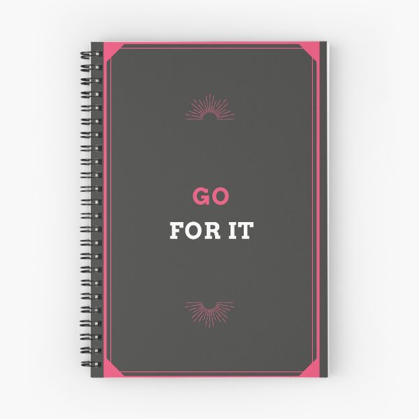 Item preview, GO FOR IT designed and sold by Minimalist Quotes and Sayings.