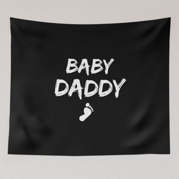 Item preview, Baby Daddy T Shirt Fathers Day Gift Baby Shower New Dad Mens white foot designed and sold by we1000.