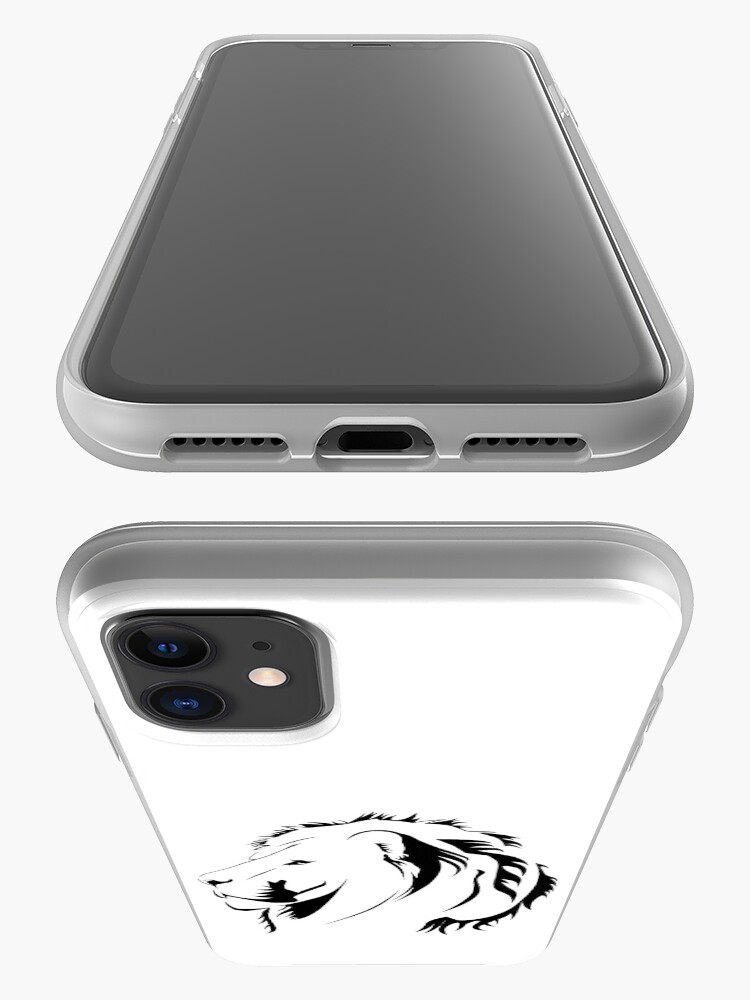 Alternative Ansicht von Lionhead Tribales iPhone-Hülle & Cover