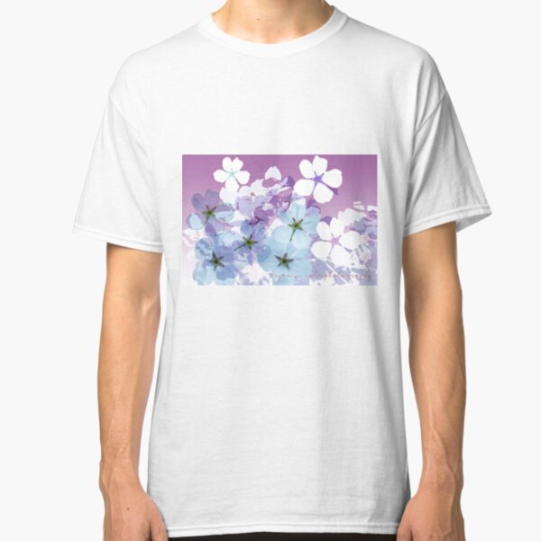 Almond Blossoms Graphic Violet Classic T-Shirt