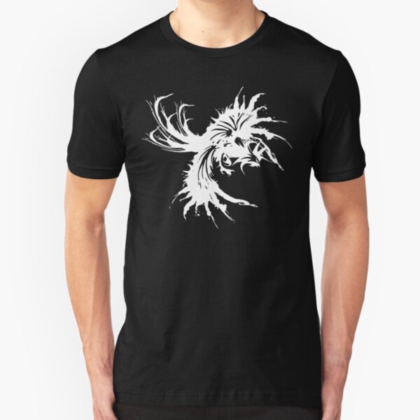 The Fighting Rooster (White) Slim Fit T-Shirt