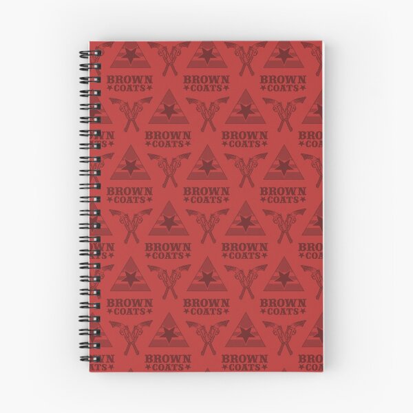 Item preview, Browncoats forever, Firefly Pattern in Red designed and sold by Turtle Notes.