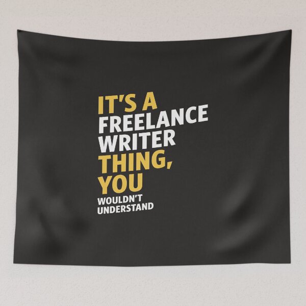 Item preview, Freelance Writer designed and sold by RafaelLopezz.