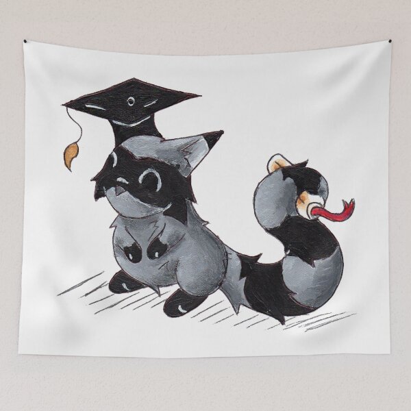 Item preview, Raccoon Grad designed and sold by KOKeefeArt.