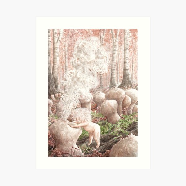 Poof Art Print