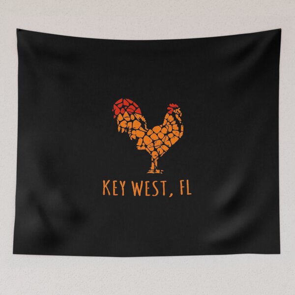 Item preview, Key West Rooster, Red & Orange designed and sold by KoolMoDee.