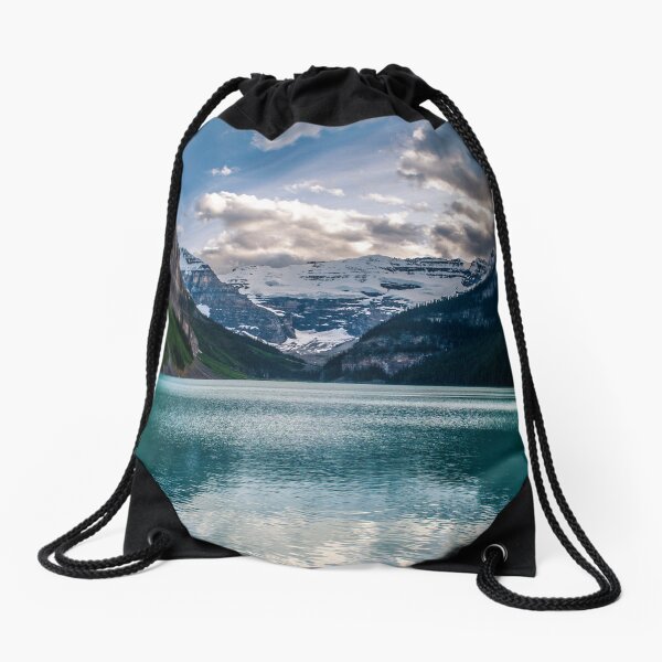 Lake Louise Drawstring Bag