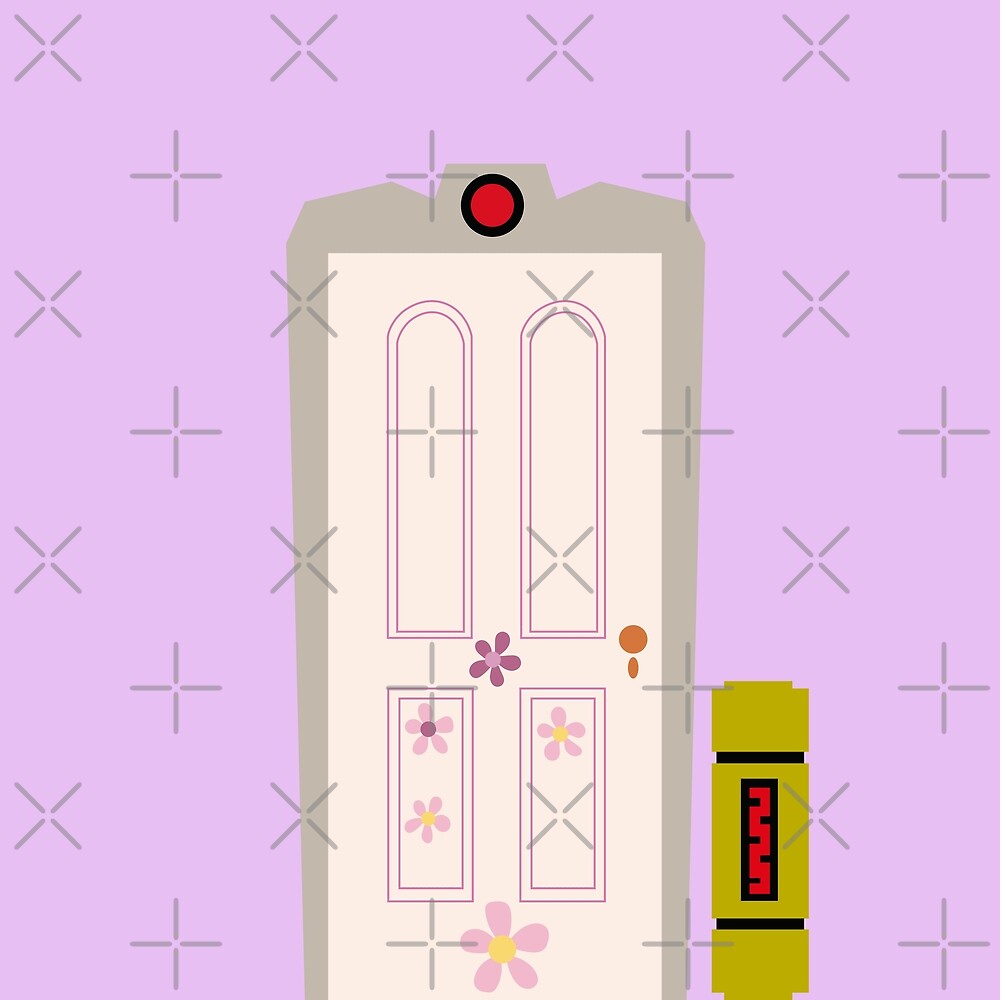 Monsters Inc Door Boo By Chatot Redbubble