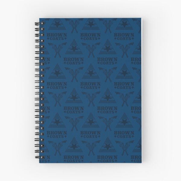 Item preview, Browncoats forever, Firefly Pattern in Blue designed and sold by Turtle Notes.