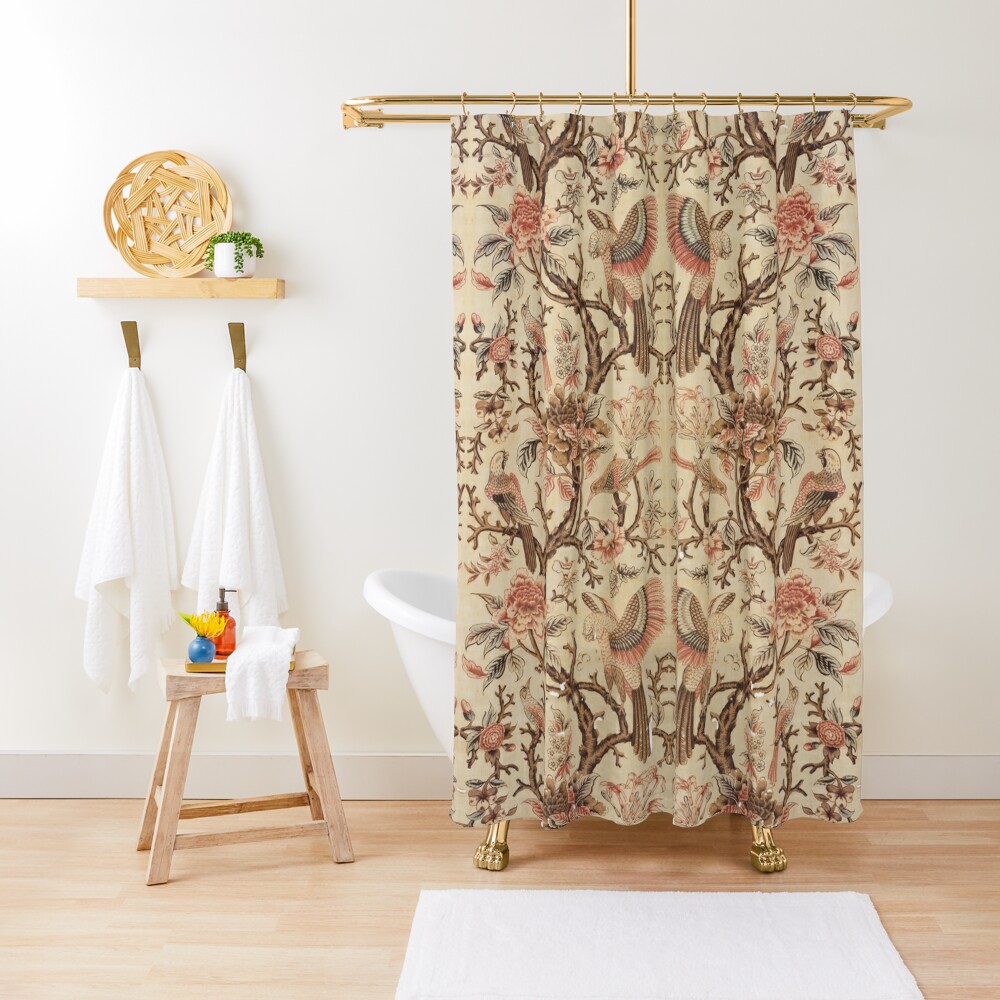 Louis Vuitton Dark Gray Monogram Pattern Shower Curtain and Mat Set - Owl  Fashion Shop