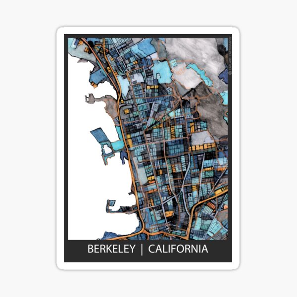 Berkeley, CA Sticker